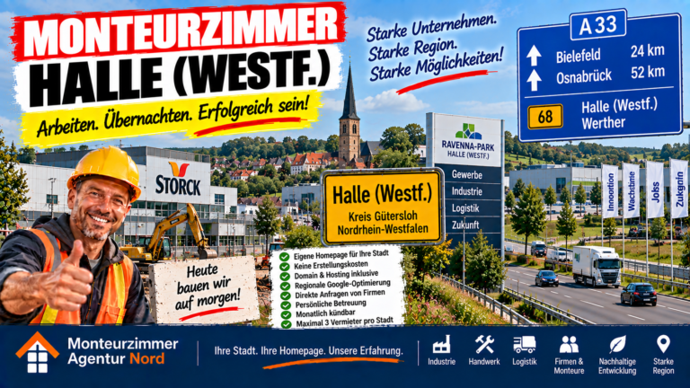 Monteurzimmer Halle Westfalen
