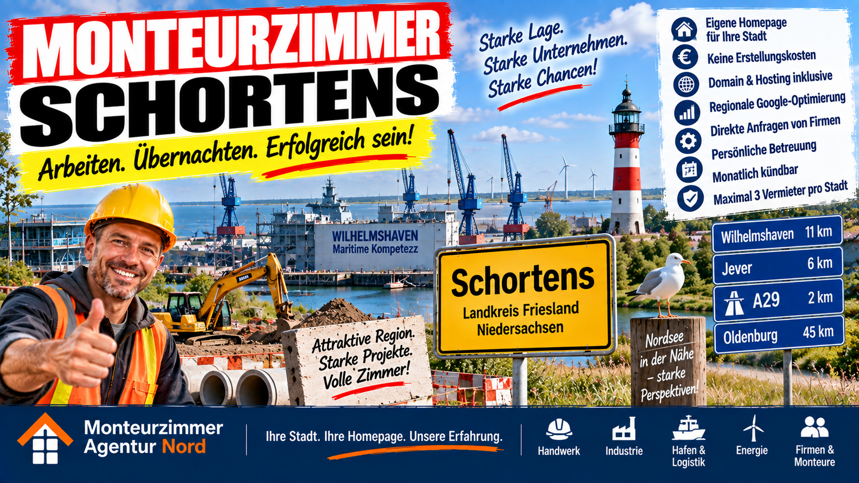 Monteurzimmer Schortens