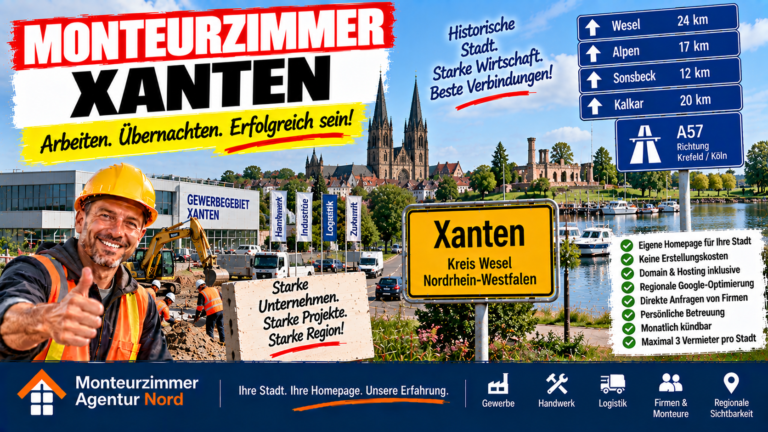 Monteurzimmer Xanten