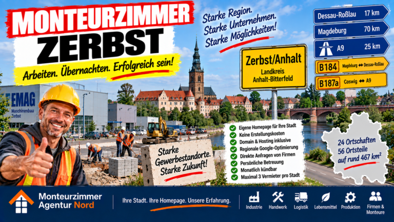 Monteurzimmer Zerbst